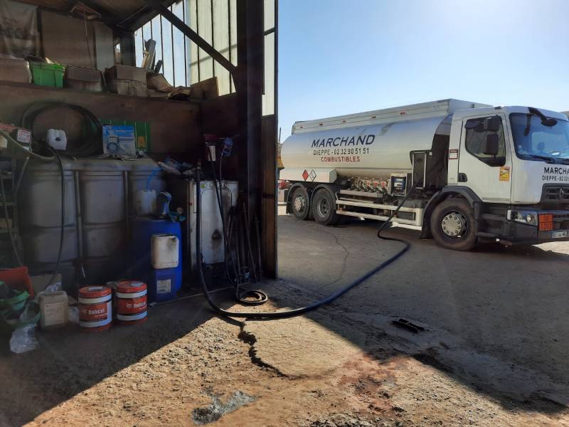 Livraison de GNR à usage agricole à proximité des Grandes Ventes